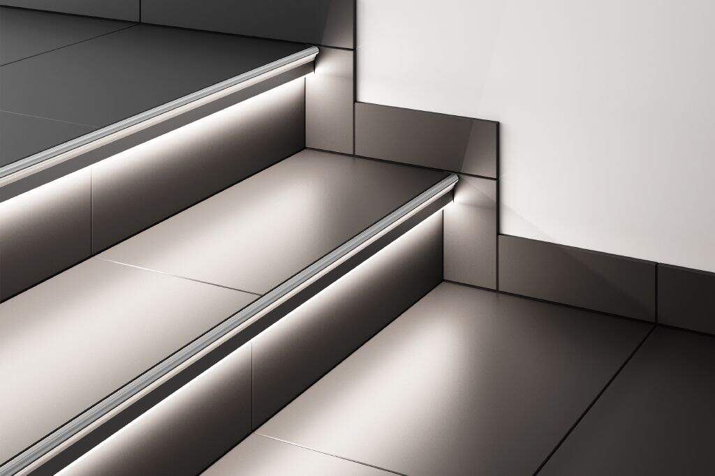 Iluminación LED para Escaleras: Seguridad y Diseño